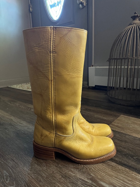 Frye Shoes - Frye Campus Banana Boots 7.5M - Made in the USA